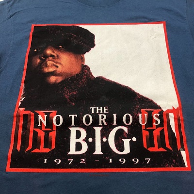 Used】 THE NOTORIOUS B.I.G 【表記】L - VINTAGE TOPS-| South