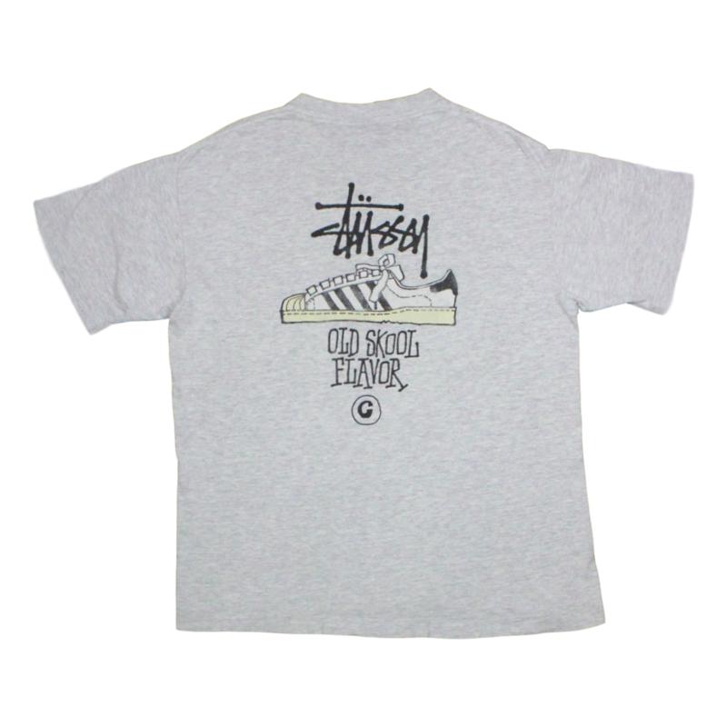 Used】 OLD STUSSY OLD SCHOOL TEE - VINTAGE TOPS-| South Cedar