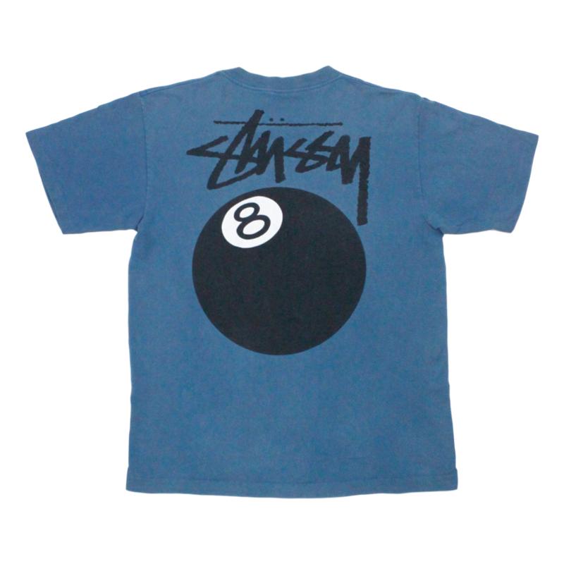 Used】 OLD STUSSY 8 BALL TEE - VINTAGE TOPS-| South Cedar DRIVE INN