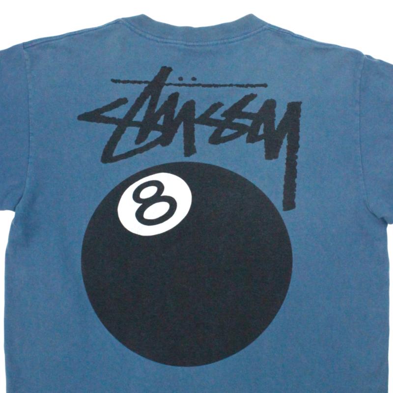 Used】 OLD STUSSY 8 BALL TEE - VINTAGE TOPS-| South Cedar DRIVE INN