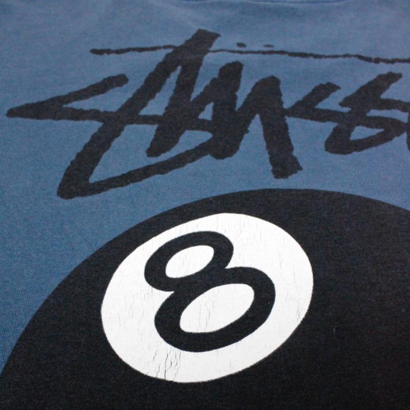 Used】 OLD STUSSY 8 BALL TEE - VINTAGE TOPS-| South Cedar