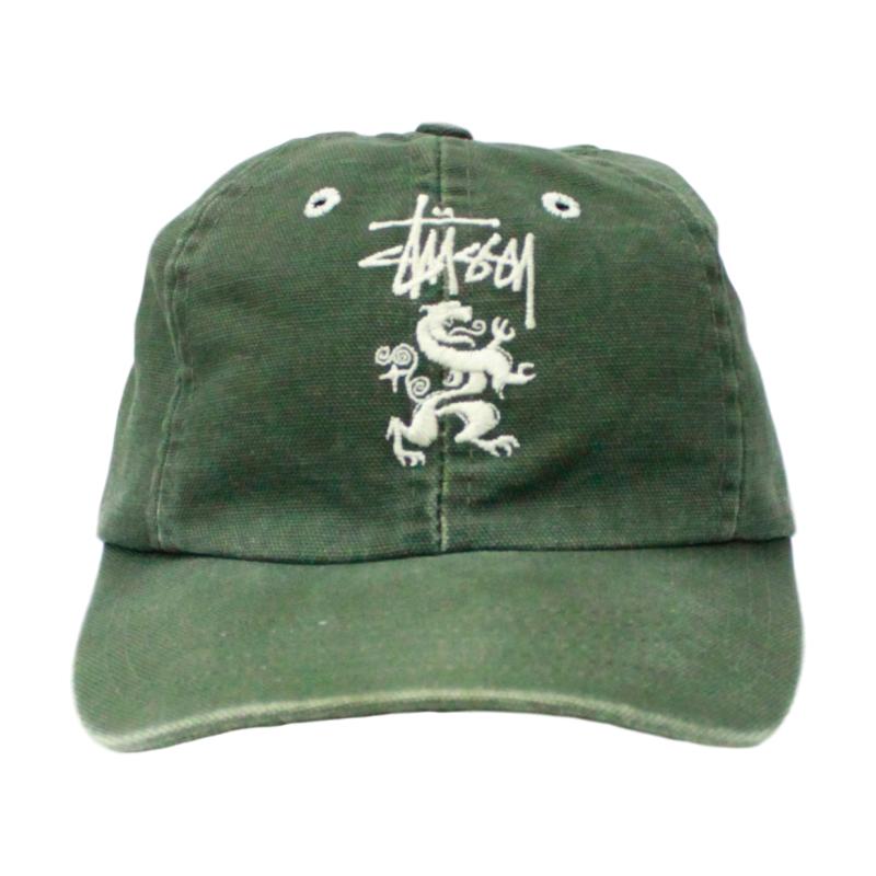 Stussy old english cap green