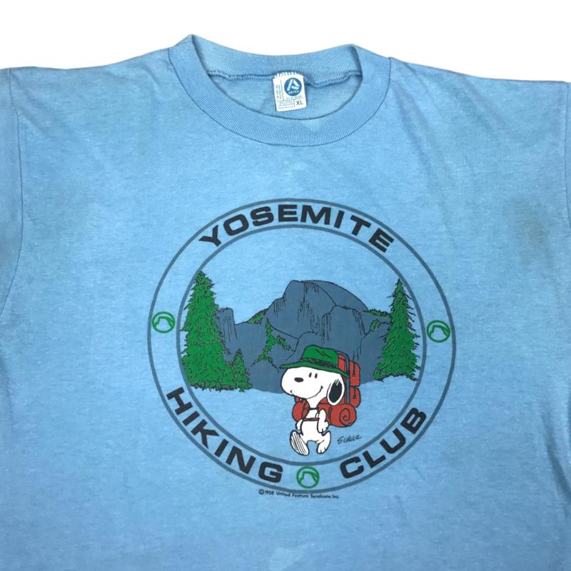 Used】 VINTAGE TEE ARTEX YOSEMITE x SNOOPY - VINTAGE TOPS-| South