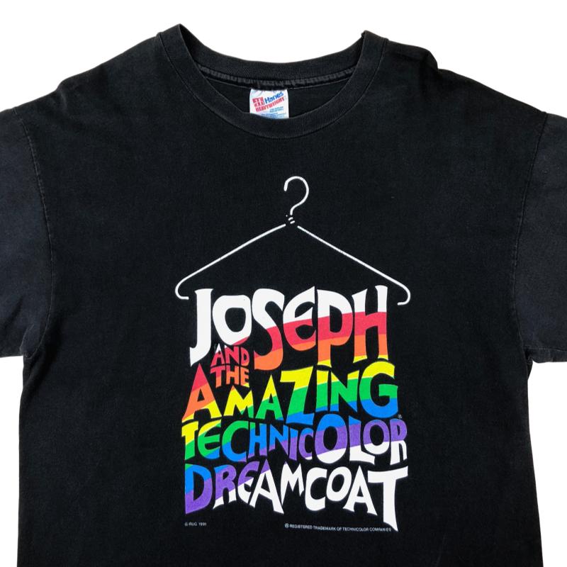 90s JOSEPH AMAZING TECHNICOLORミュージカルTシャツ