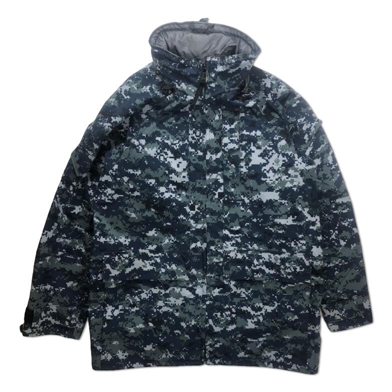 Used】 U.S.NAVY デジタルカモ ゴアテックスパーカ - VINTAGE