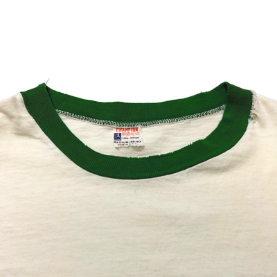 Used】 Champion チャンピオン “ランタグ” リンガーTシャツ SOUTH