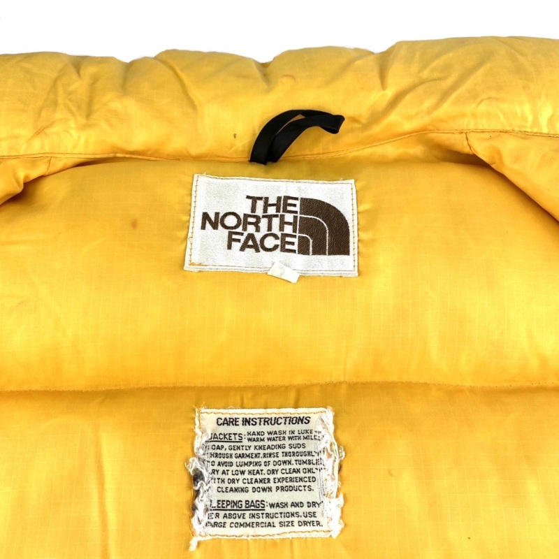 Used】 80s THE NORTH FACE 茶タグ ダウンベスト - VINTAGE TOPS 